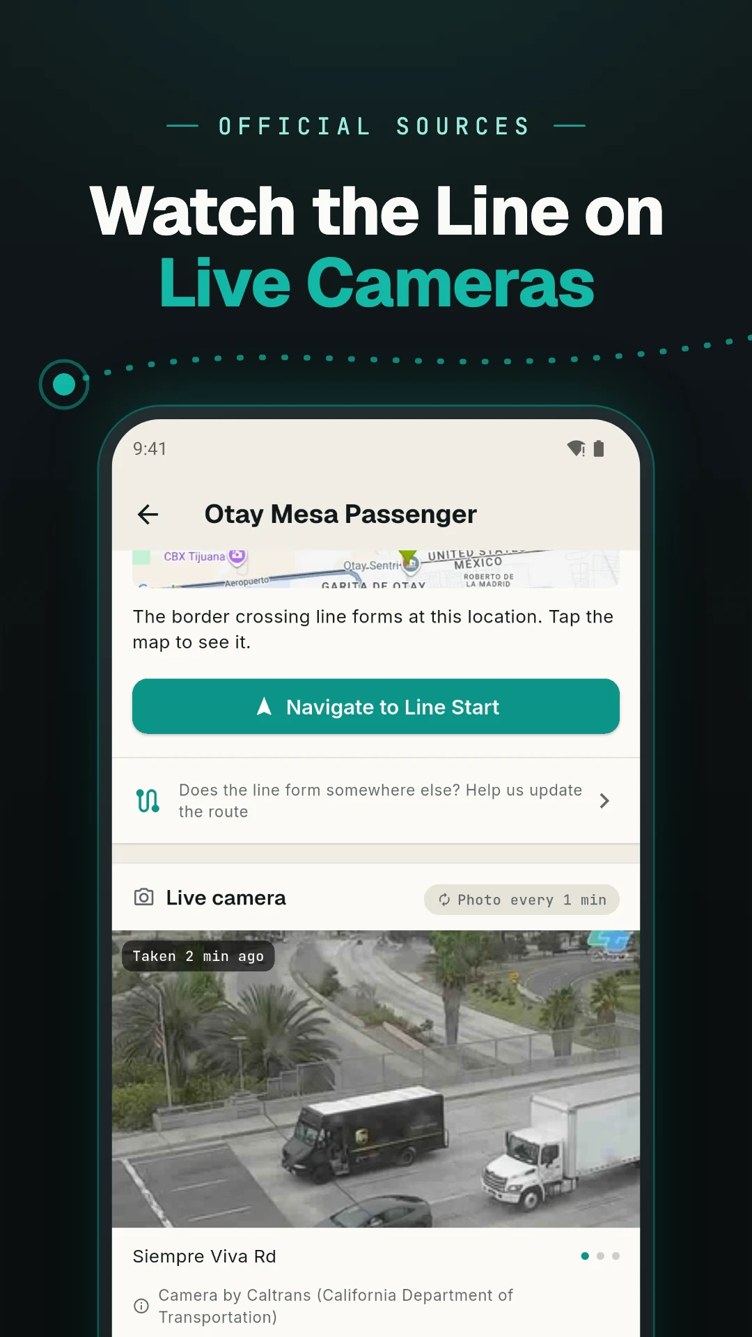 Bordify - Border Wait Times screenshot