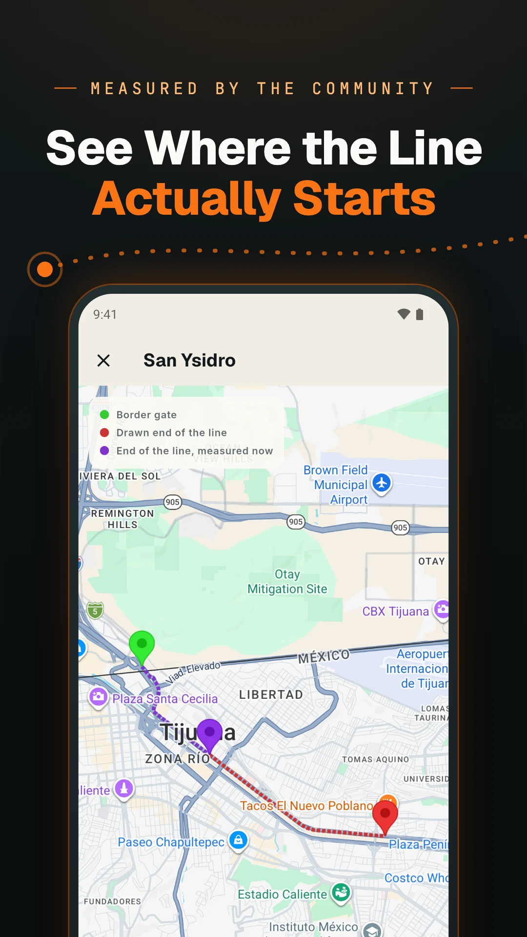 Bordify - Border Wait Times screenshot