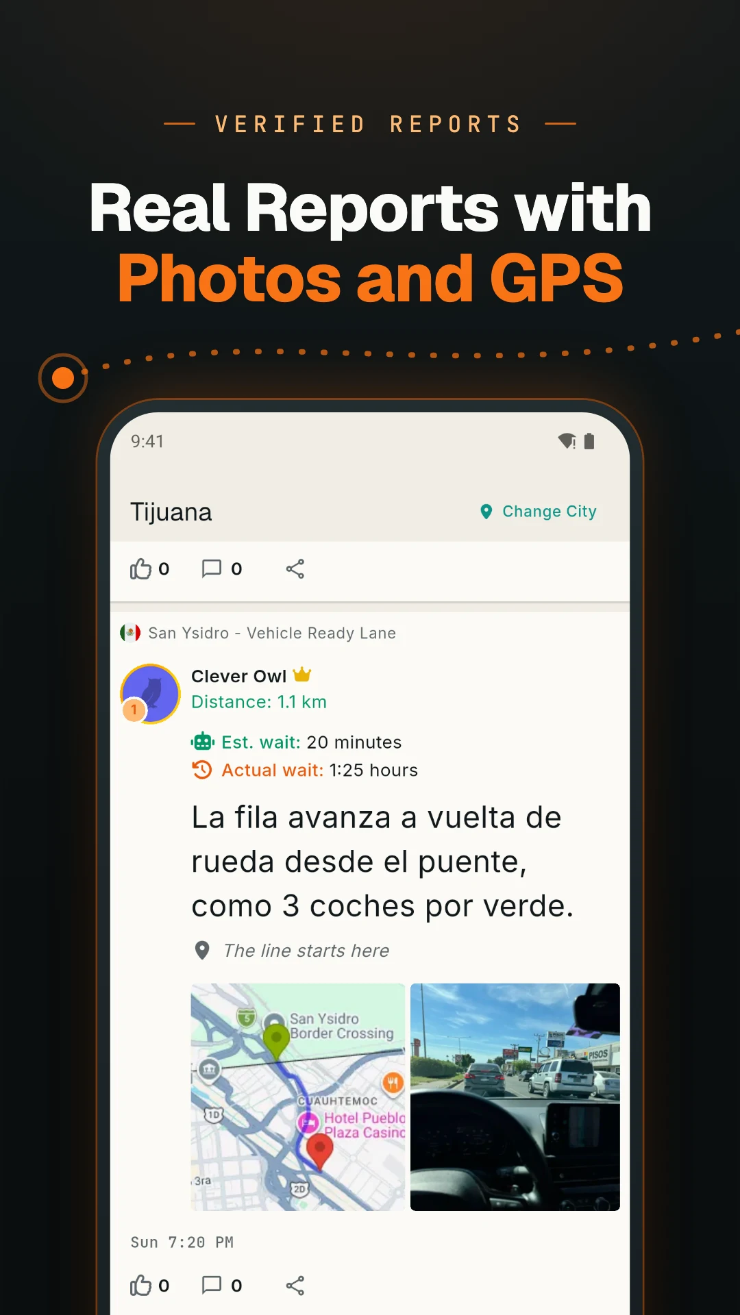 Bordify - Border Wait Times screenshot